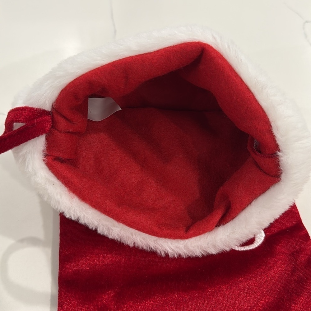 Monogram “K” Christmas Stocking - Picture 8 of 12